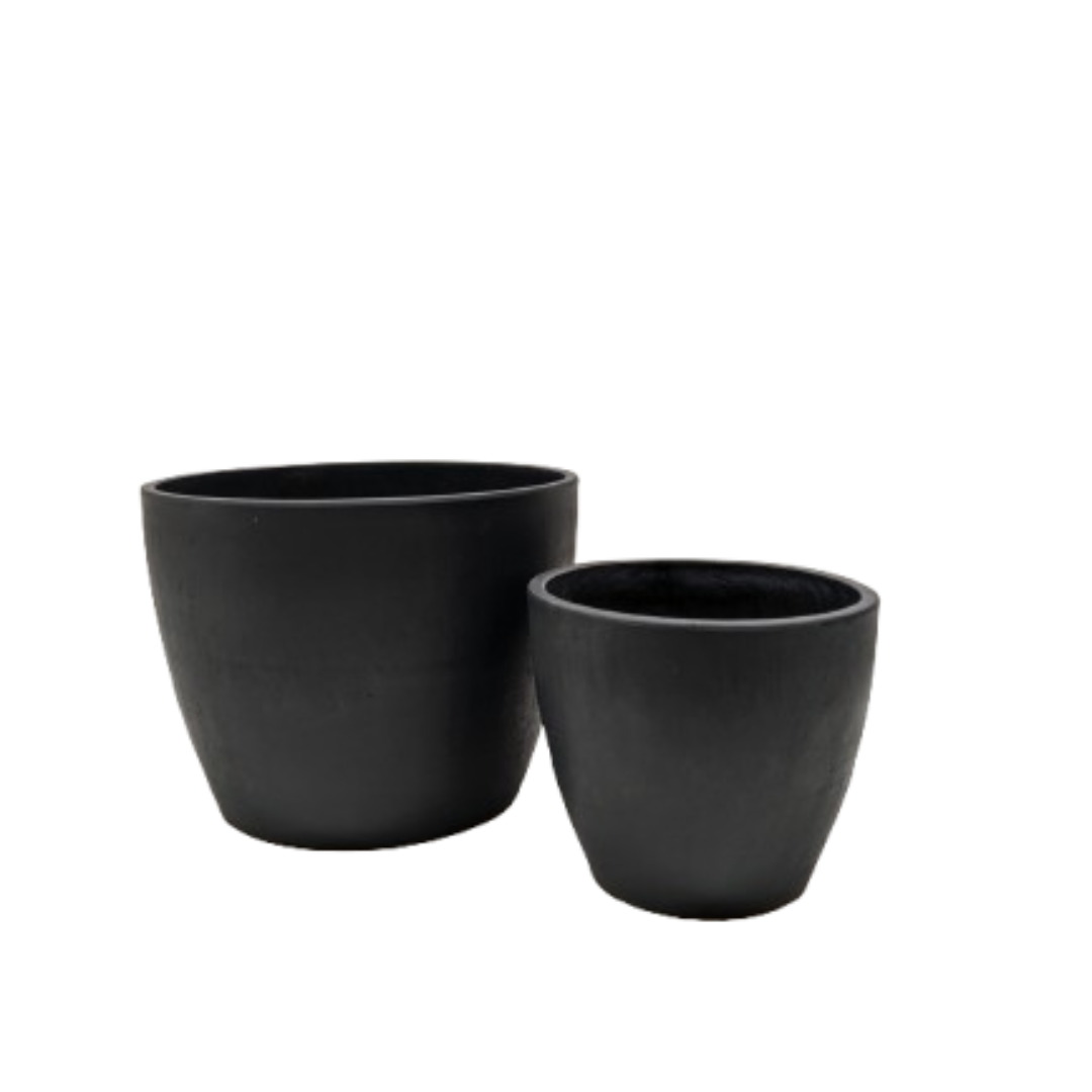 Black Eco Pots